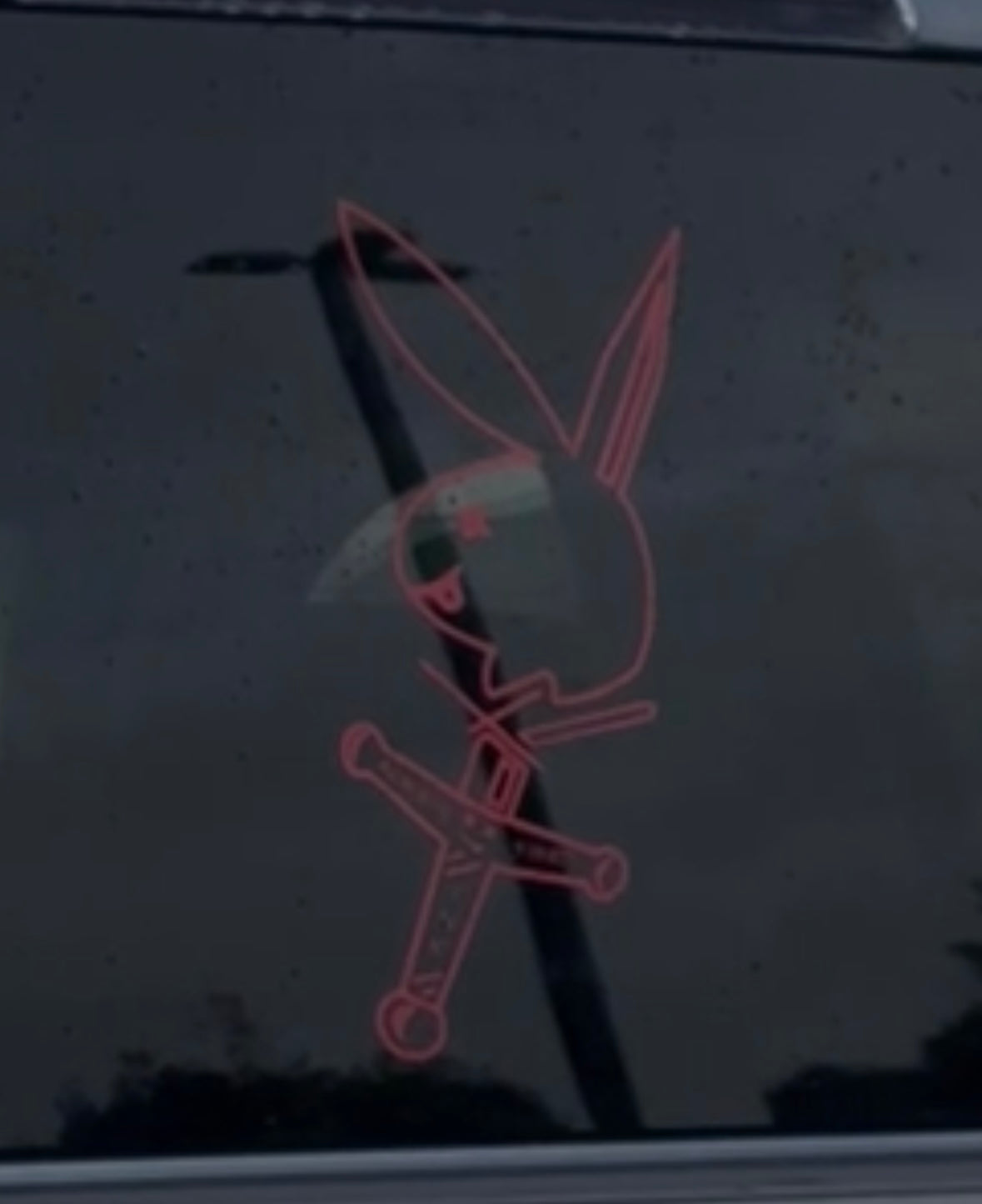 Dead Bunny Decal
