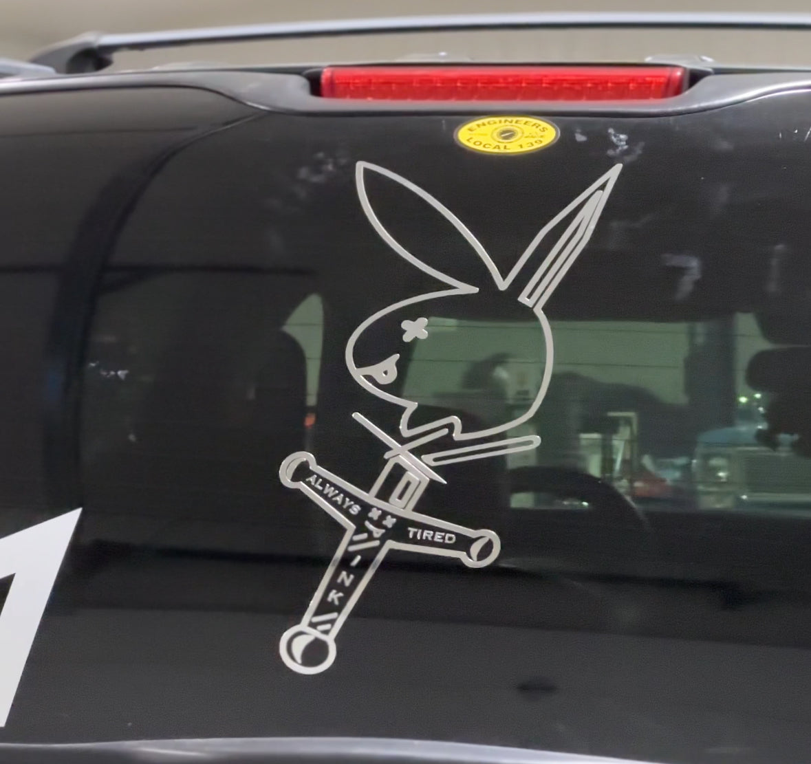 Dead Bunny Decal