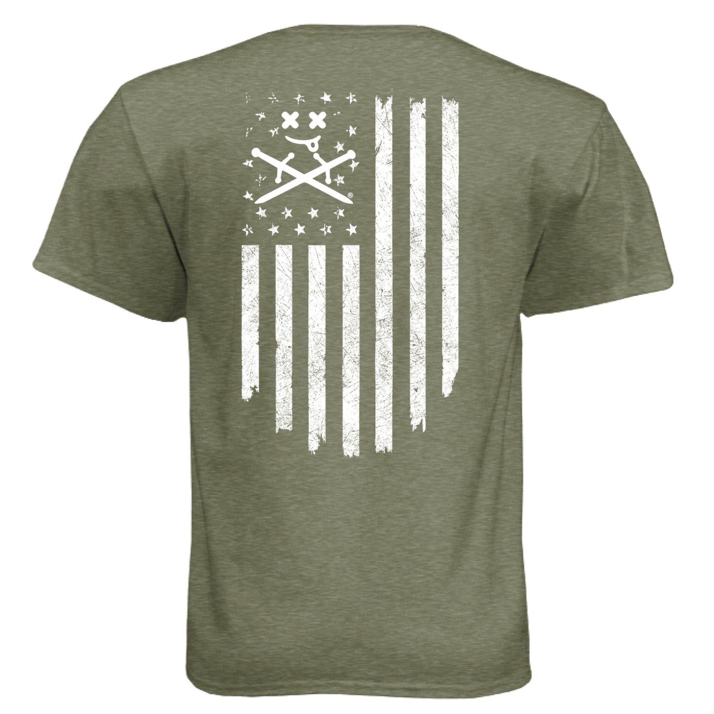 MILITARY GREEN - BACK